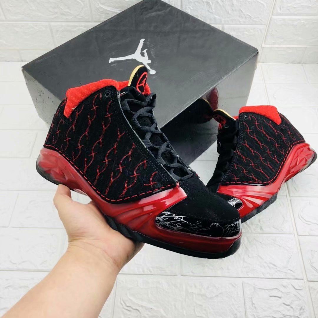 New Air Jordan 23 Black Red Shoes - Click Image to Close